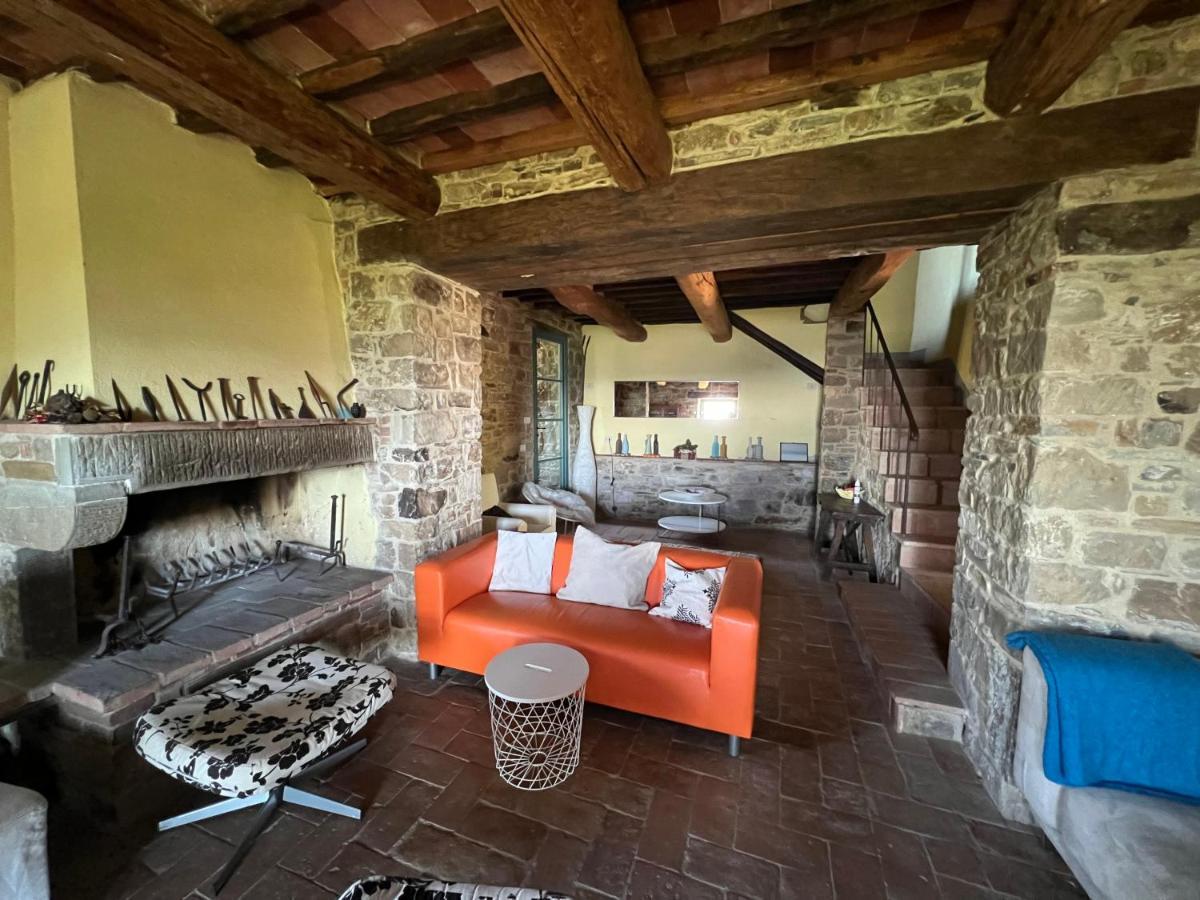Coppa Di Sopra - Beautiful Villa With Superb View Santa Cristina (Arezzo) Exterior foto