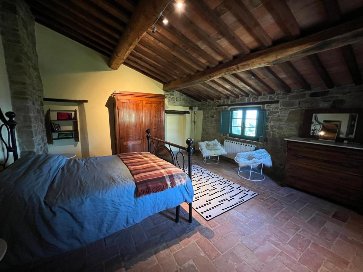 Coppa Di Sopra - Beautiful Villa With Superb View Santa Cristina (Arezzo) Exterior foto