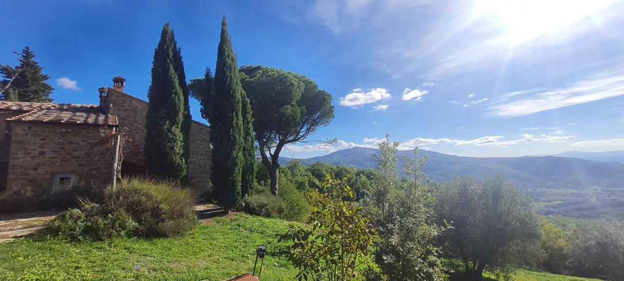 Coppa Di Sopra - Beautiful Villa With Superb View Santa Cristina (Arezzo) Exterior foto